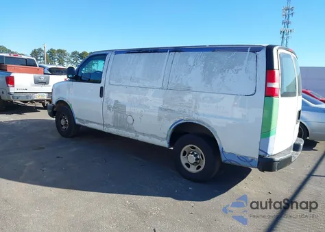 2014 Chevrolet Express 2500 Work Van из США, поврежденный, VIN 1GCWGFBA9E1136708
